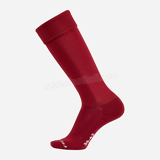 Chaussettes de football adulte Team Socks ROUGE-PRO TOUCH en solde - -1