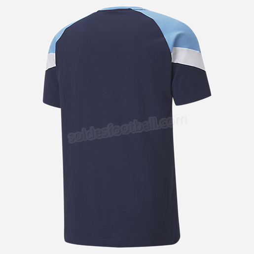 T-shirt manches courtes homme Manchester City Iconic 19/20-PUMA en solde - -0