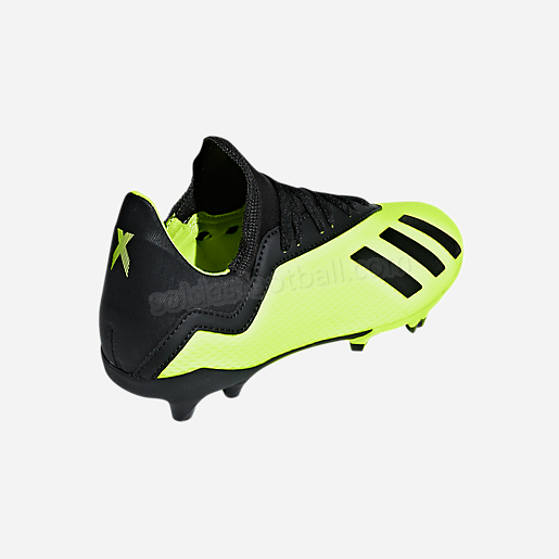 Chaussures de football moulées enfant X 18.3 Terrain souple-ADIDAS en solde - -5