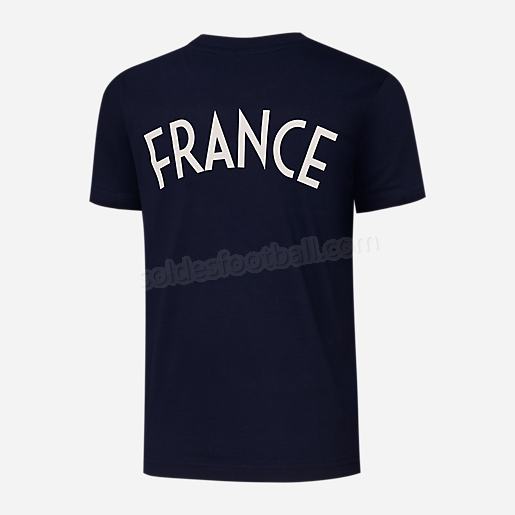 T-shirt manches courtes enfant France FFF BLEU-FFF en solde - -0