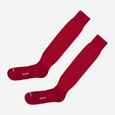 Chaussettes de football adulte Team Socks ROUGE-PRO TOUCH en solde