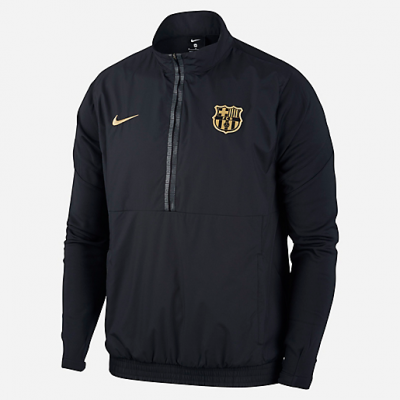 Sweat homme Fc Barcelona Men'S 1/2-Zip Jacket-NIKE en solde