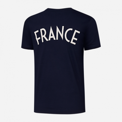 T-shirt manches courtes enfant France FFF BLEU-FFF en solde