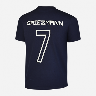 T-shirt manches courtes enfant Stripe Griezmann FFF BLEU-FFF en solde