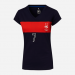 T-shirt manches courtes femme Stripe Griezmann FFF BLEU-FFF en solde - 0
