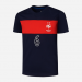 T-shirt manches courtes enfant Stripe Pogba FFF BLEU-FFF en solde