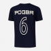 T-shirt manches courtes enfant Stripe Pogba FFF BLEU-FFF en solde - 1
